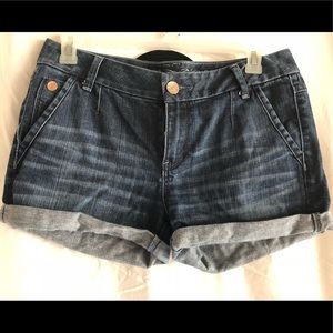 Express jean shorts size 8.
